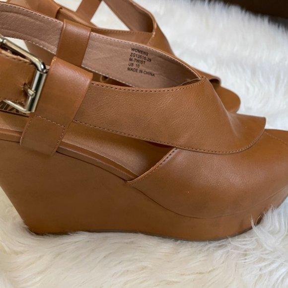 Mix no6 Camel Wedges Size 10 - Picture 5 of 14